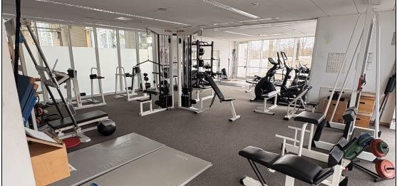 Kraftraum in der Dreifachturnhalle