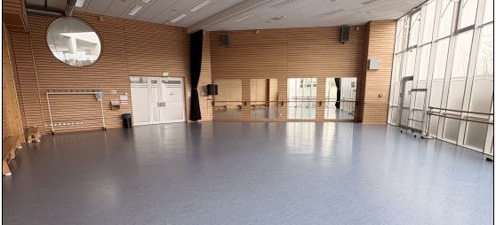 Multifunktionsraum in der Dreifachturnhalle